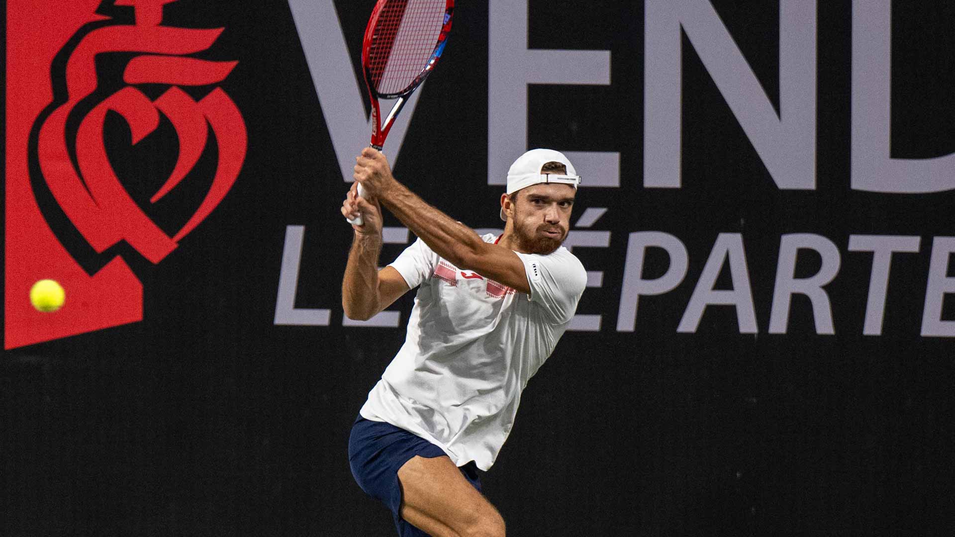 Tomas Machac wins the Challenger 100 event in Mouilleron Le Captif, France.