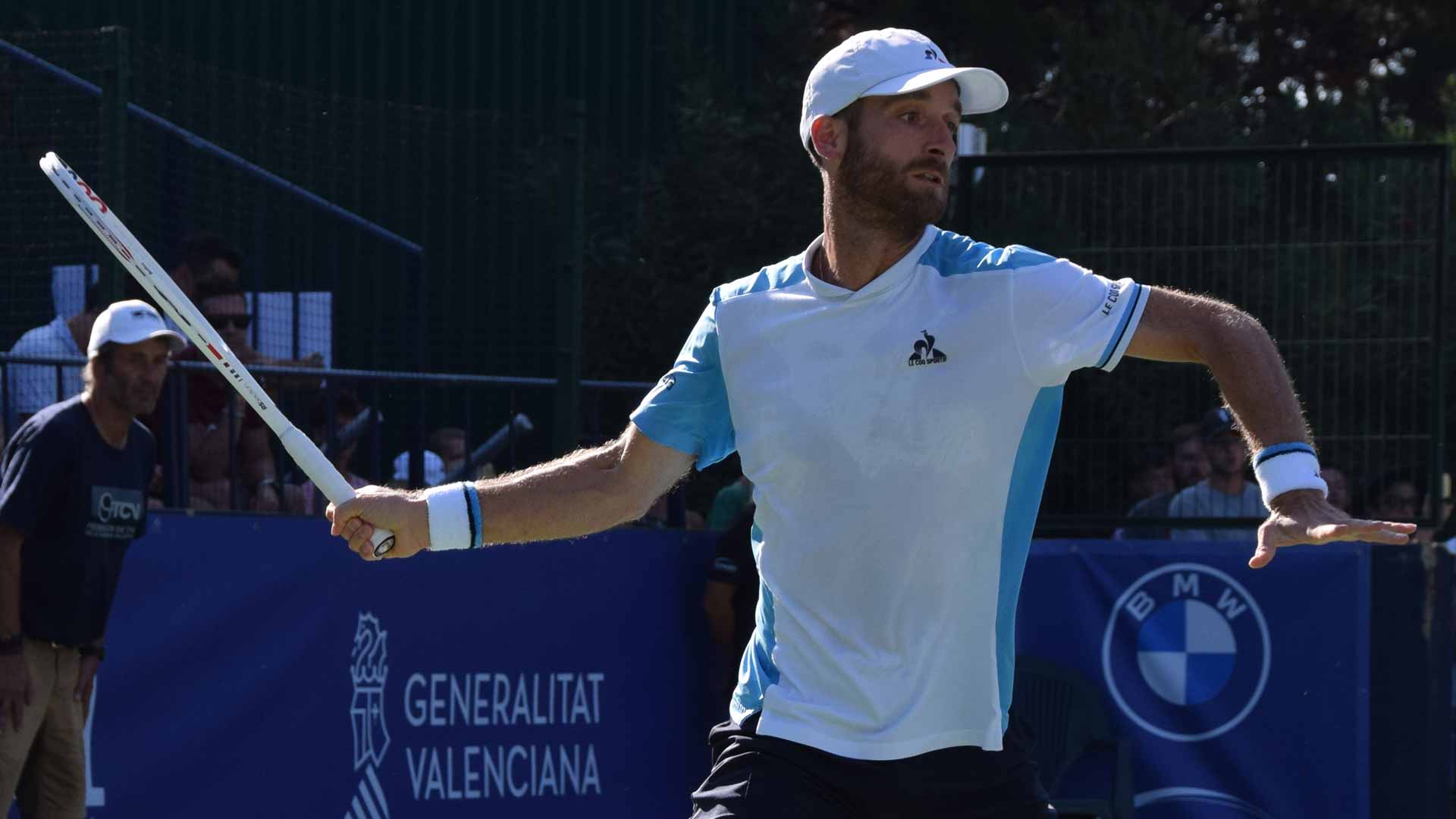 Constant Lestienne wins the Challenger 100 event in Alicante, Spain.