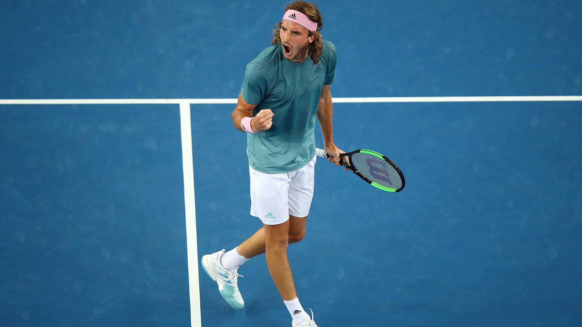 Stefanos Tsitsipas at the Australian Open