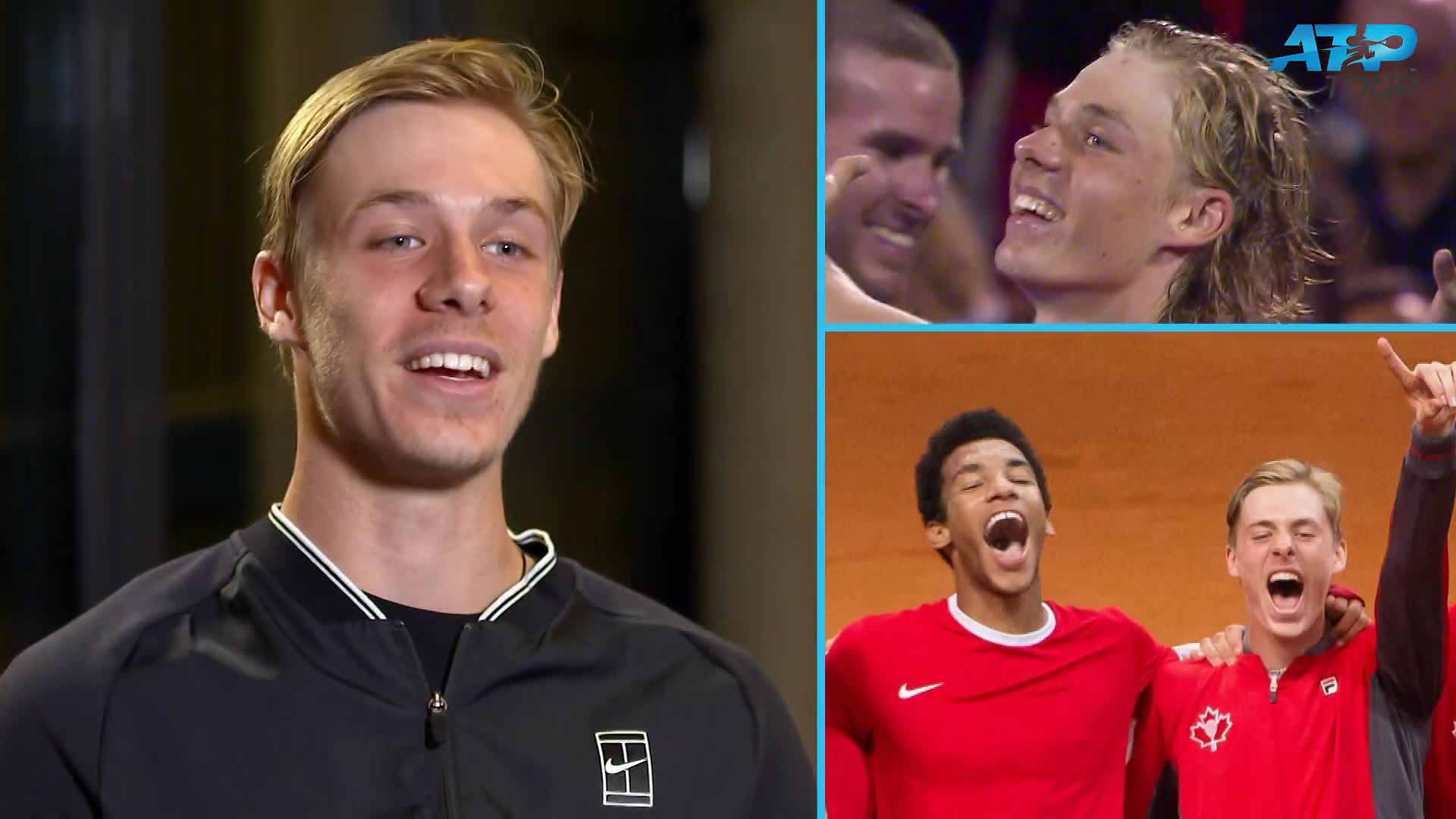 Denis Shapovalov looks back on the time he stayed at Felix Auger-Aliassime's house and took down his Rafael Nadal poster.