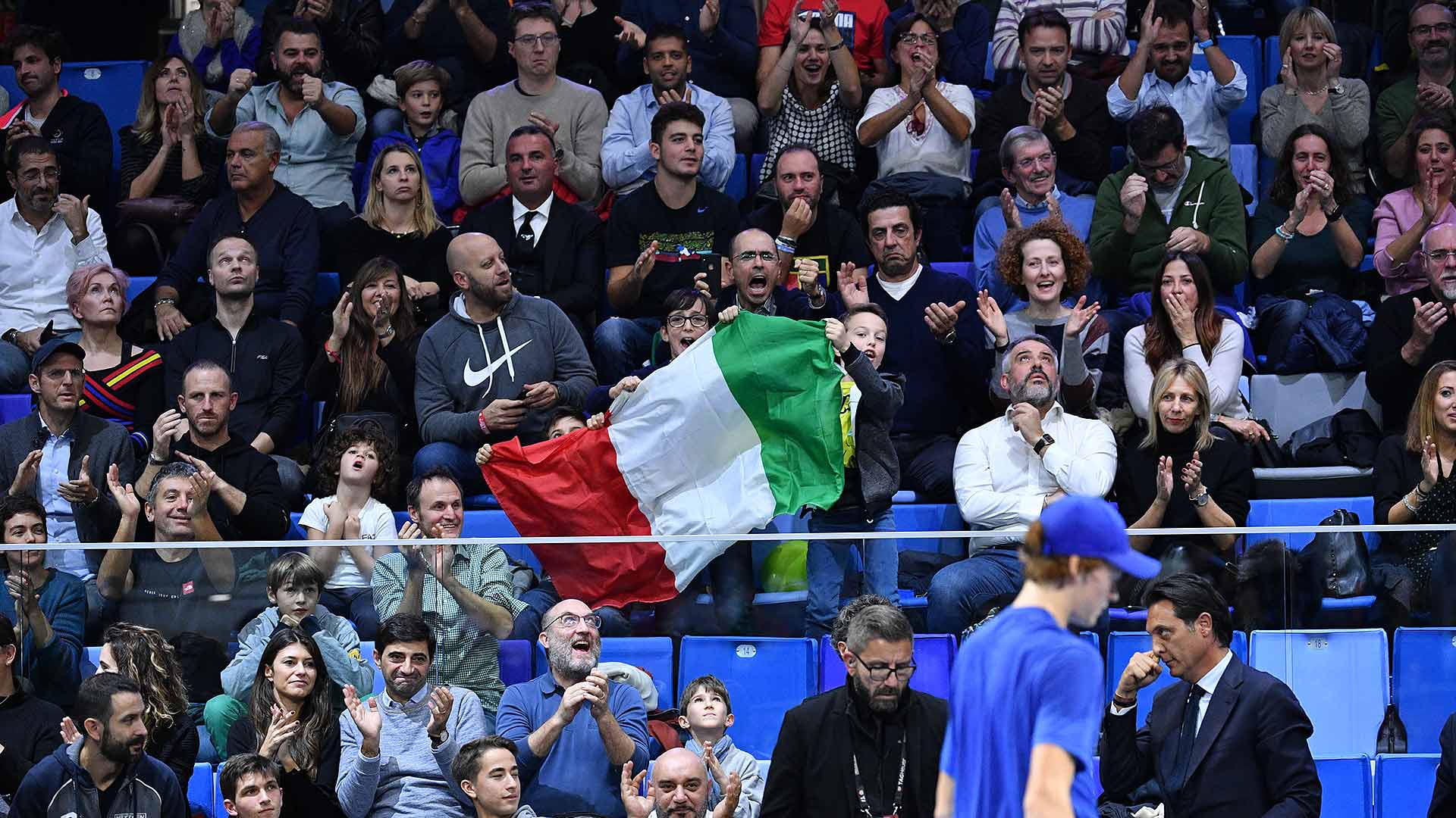 Jannik Sinner at the 2019 Next Gen ATP Finals