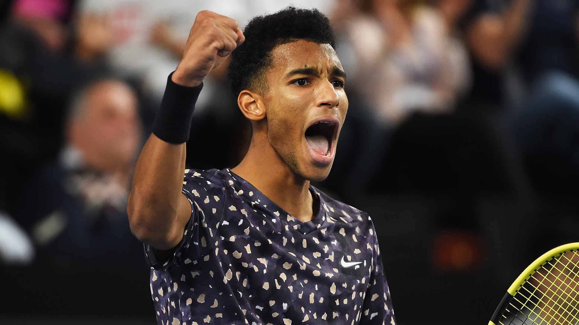 Felix Auger-Aliassime is through to his fifth ATP Tour championship match.
