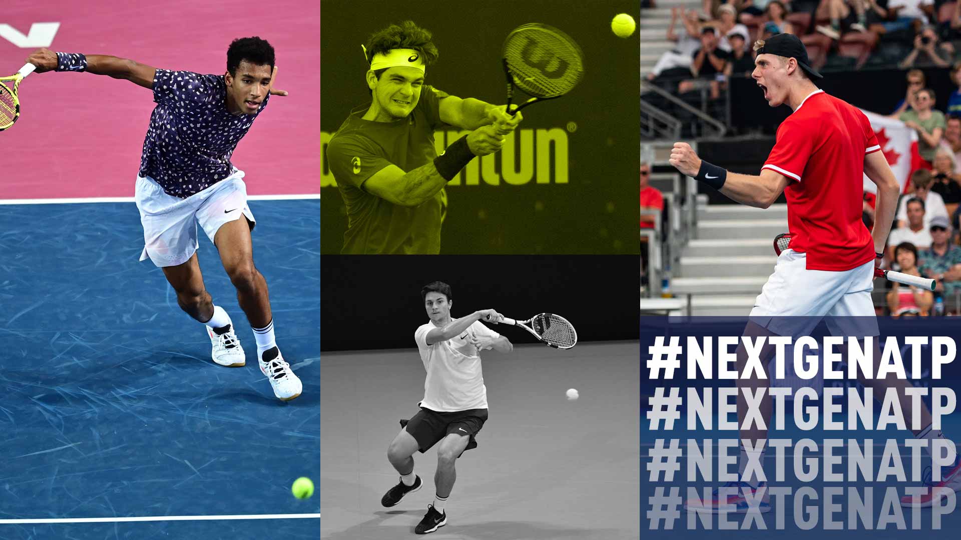 Felix Auger-Aliassime leads the way for #NextGenATP players with two ATP Tour final appearances in 2020.
