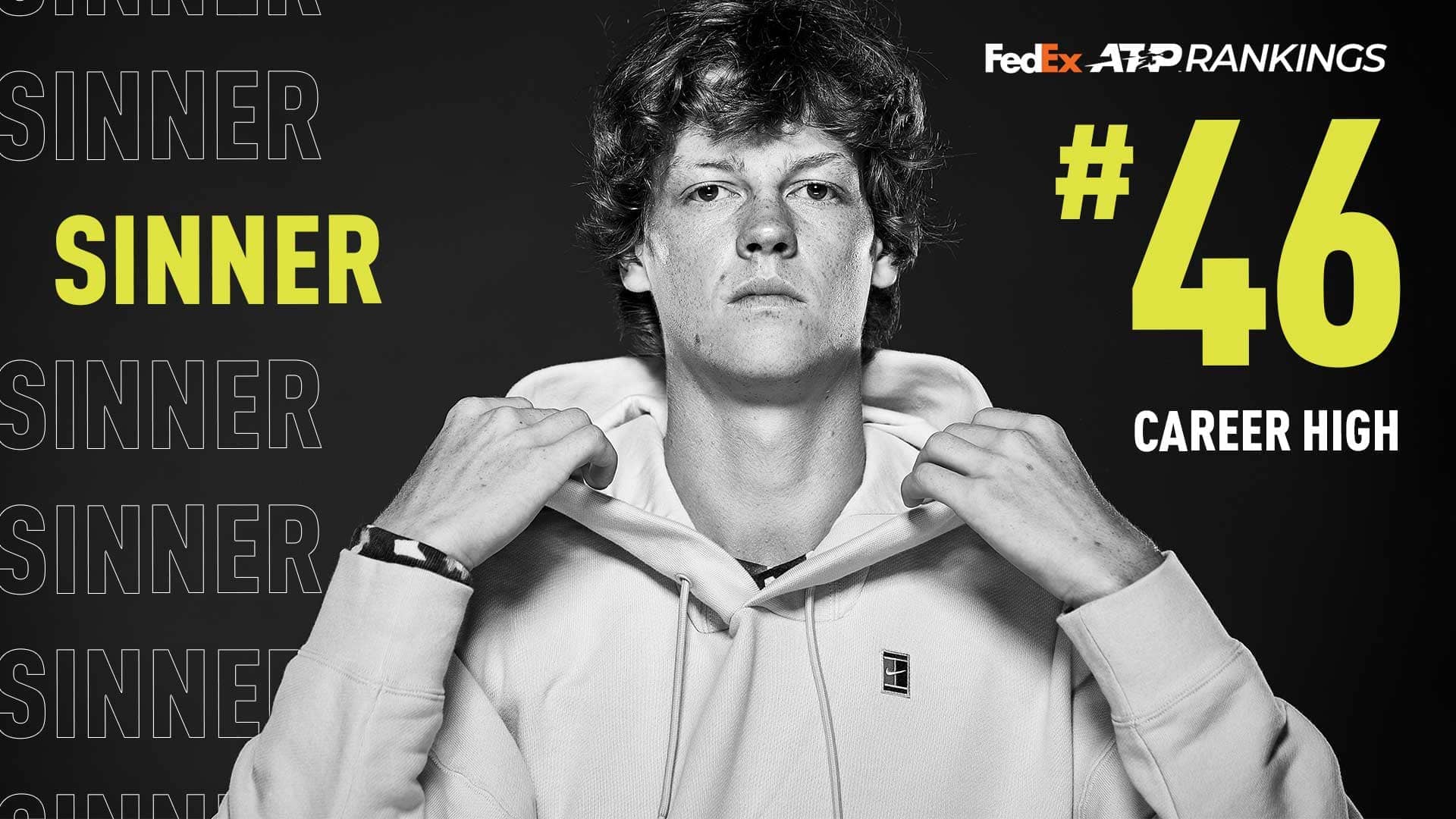 Jannik Sinner reached his first Grand Slam quarter-final at Roland Garros.