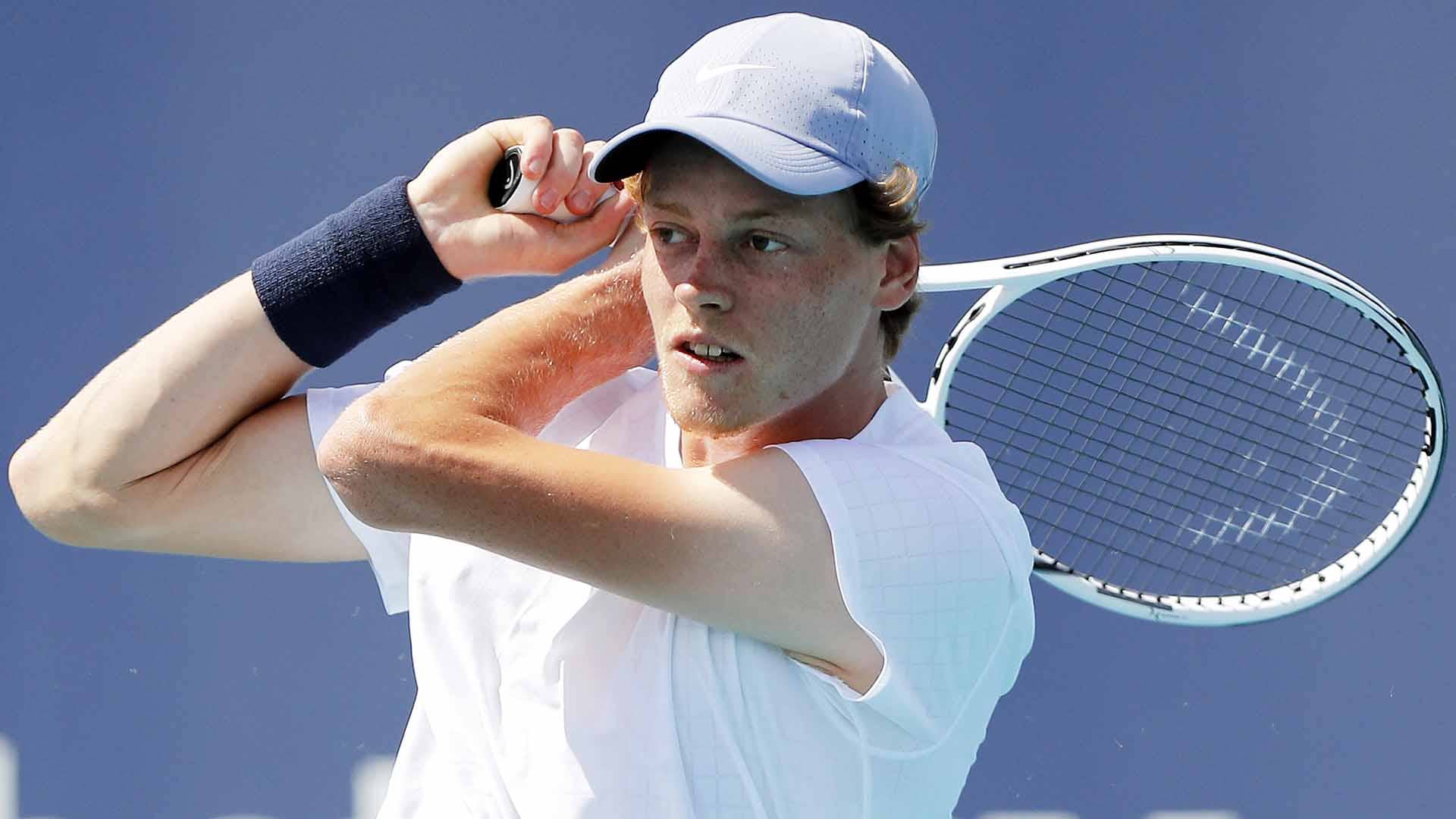 Jannik Sinner is making his debut at the Miami Open presented by Itau this year.