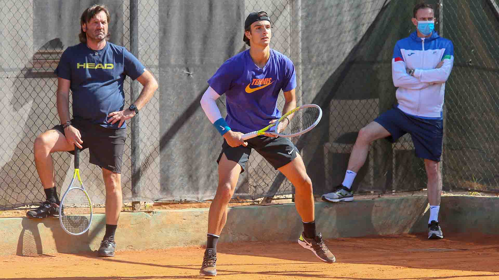 Lorenzo Musetti is the youngest player in the Top 100 of the FedEx ATP Rankings.