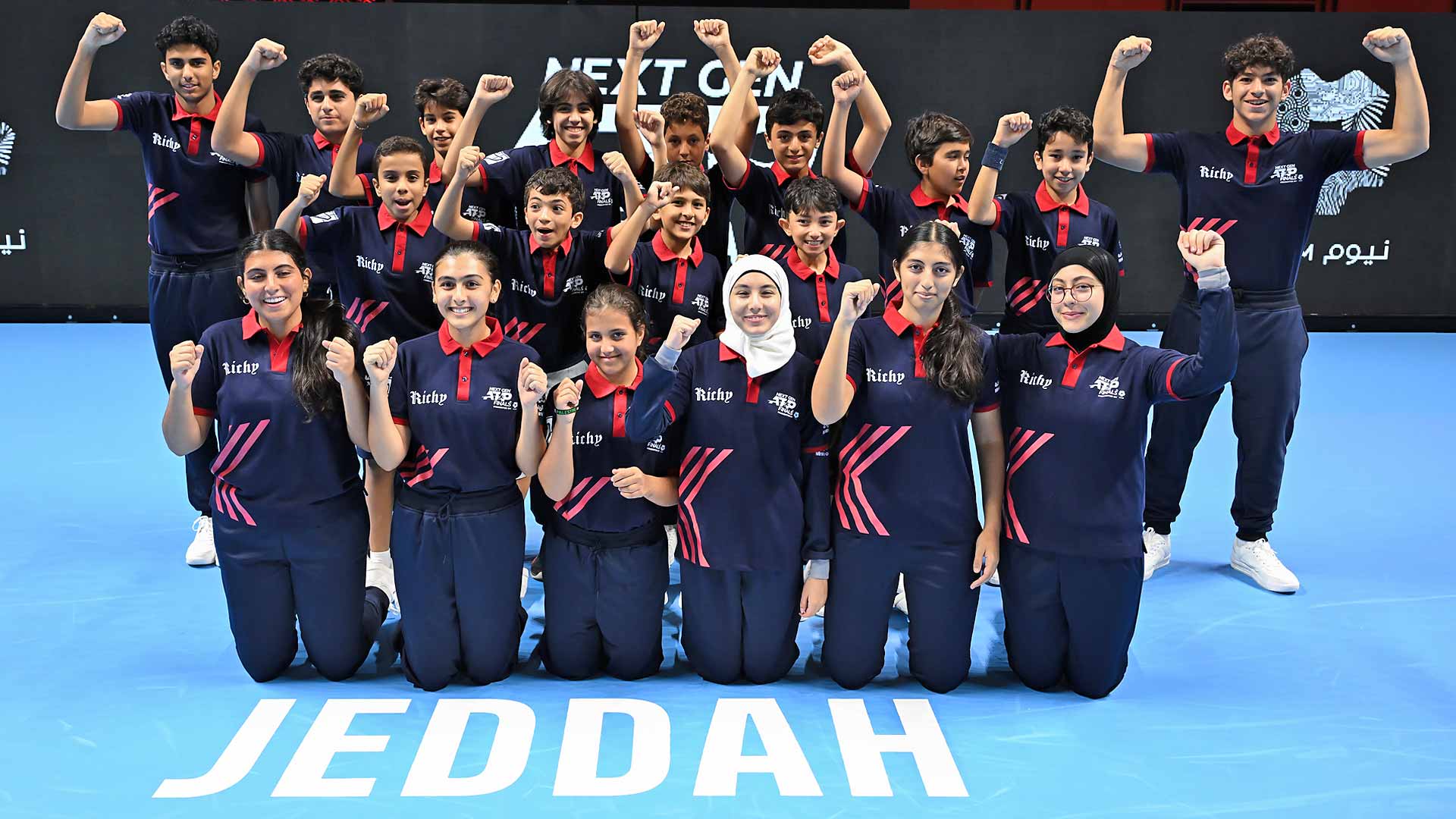 Jeddah 2023 Ballkids Feature Next Gen ATP Finals Tennis