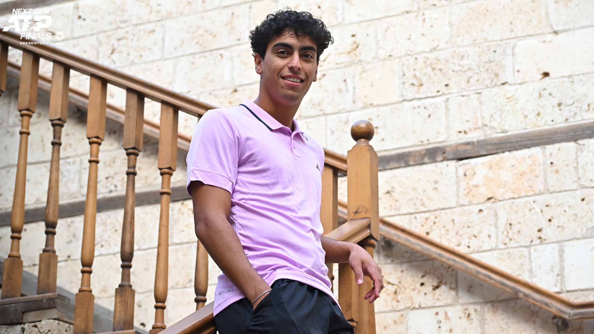 نهائيات الجيل القادم لرابطة محترفي التنس ومشاركة الشاب الأردني عبدالله شلباية البالغ من العمر 20 عاماً في جدة
