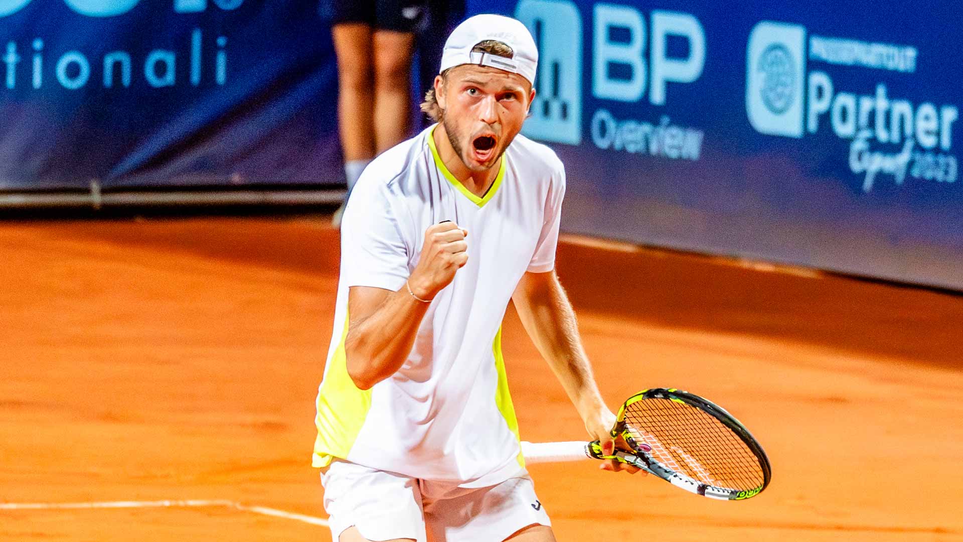 Alexandre Muller at the San Marino Challenger.