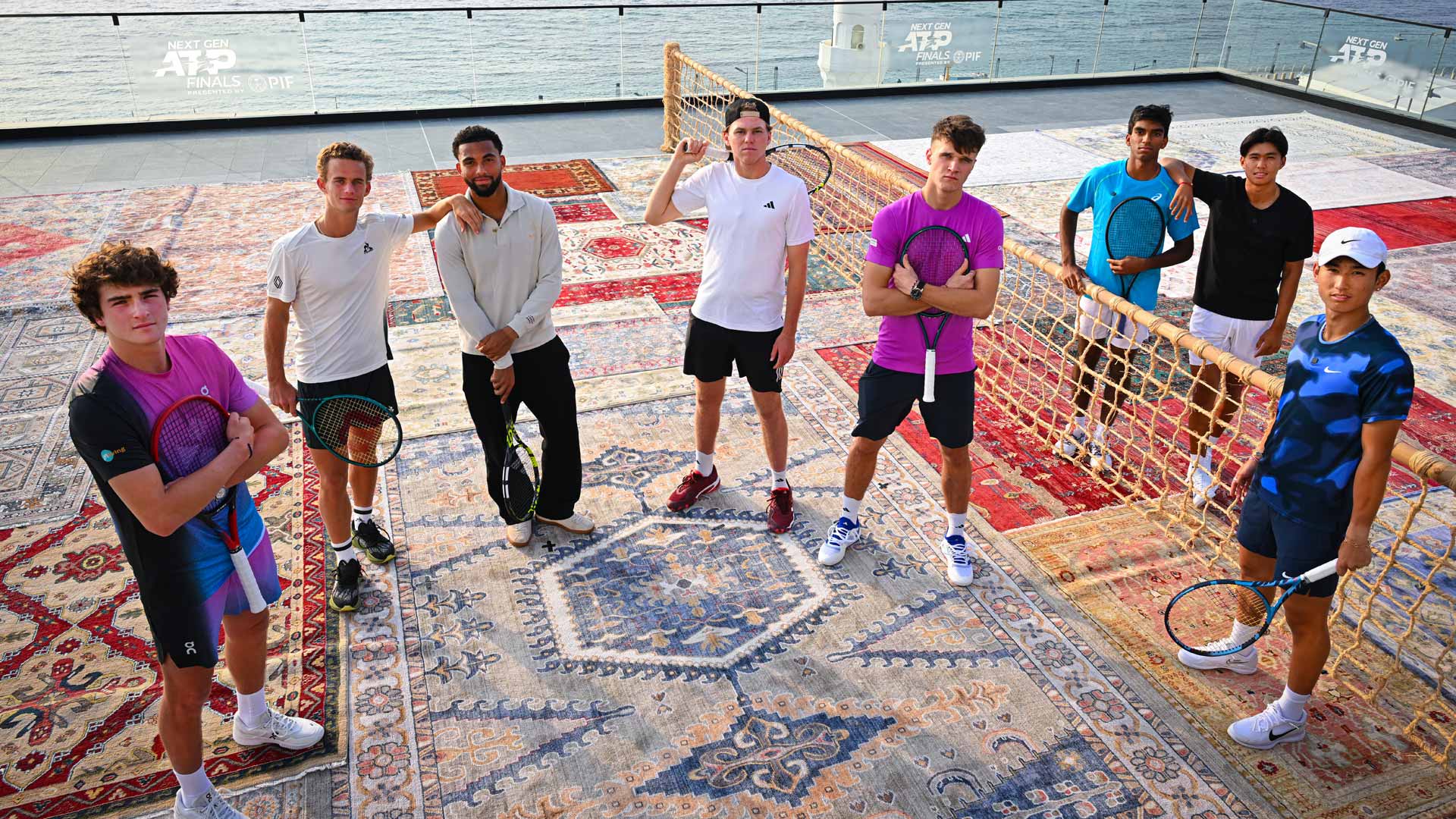 Media day at Next Gen ATP Finals presented by PIF.