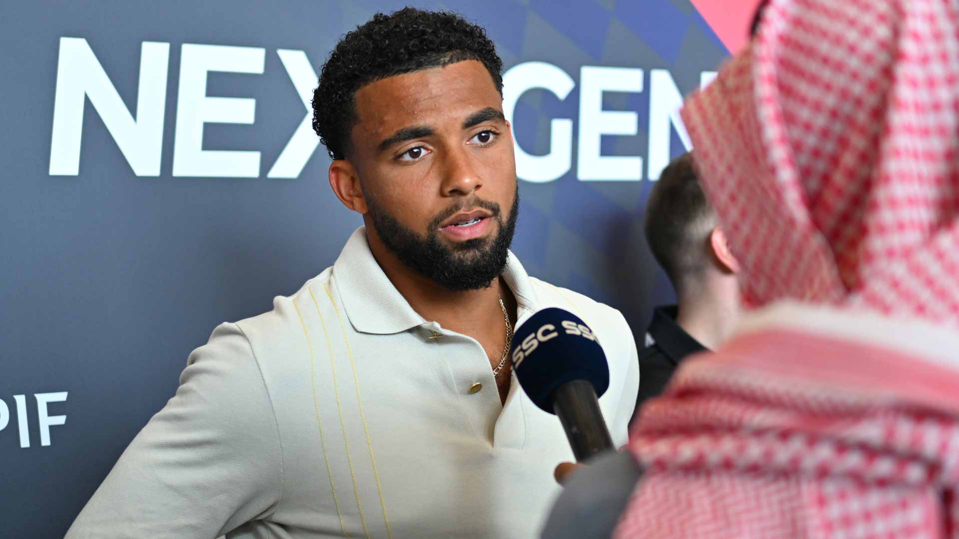 Arthur Fils is the top seed in Jeddah.