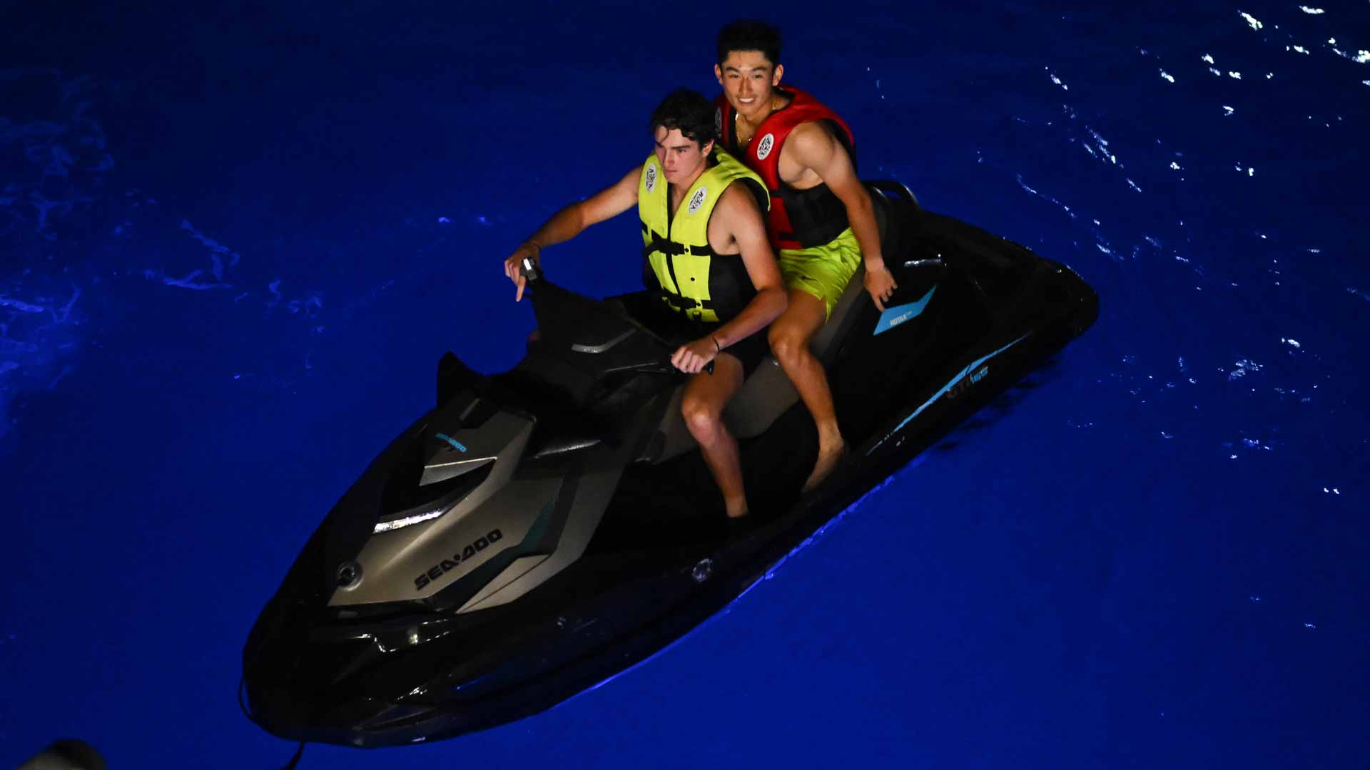 Joao Fonseca and Shang Juncheng.