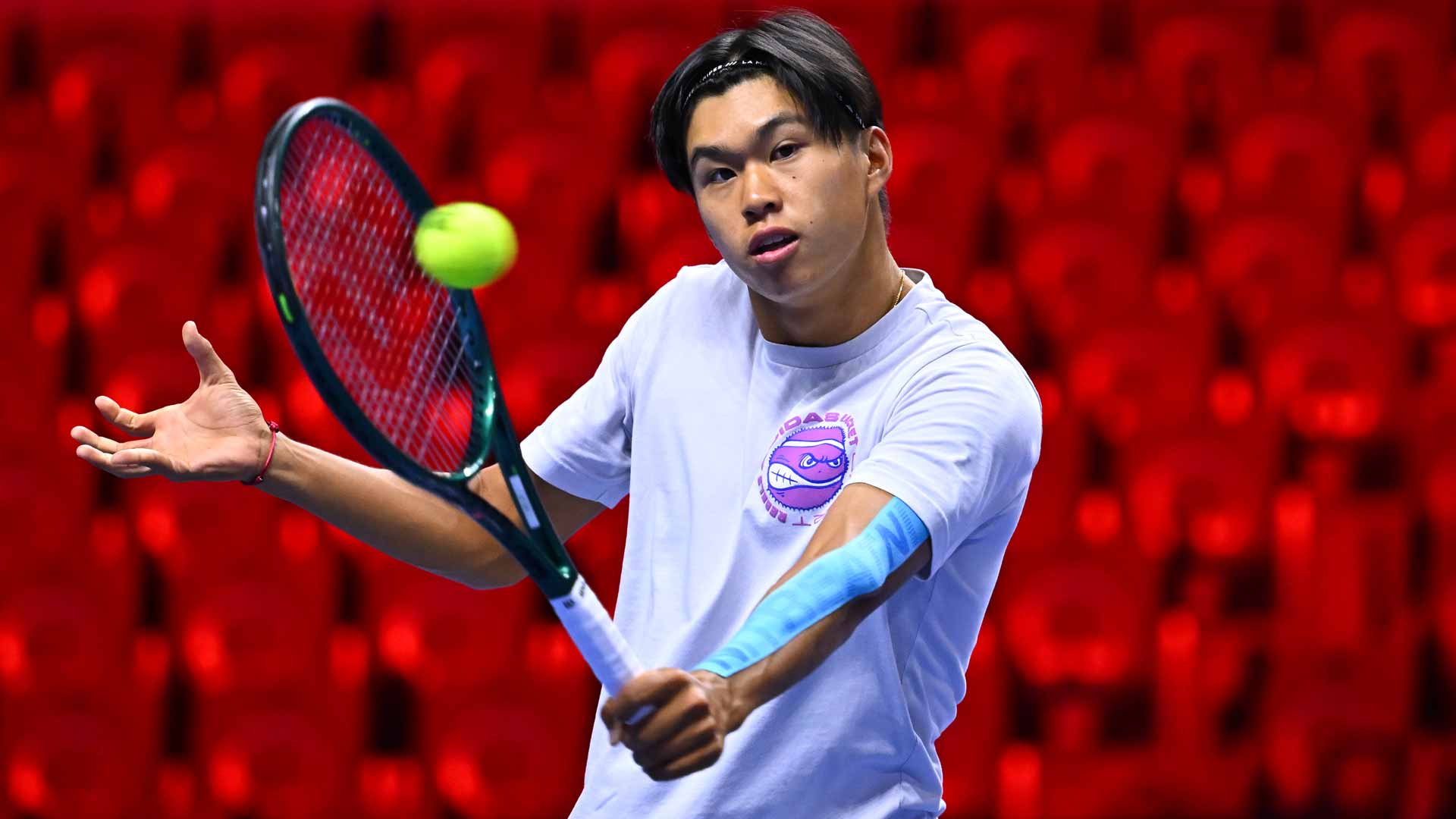 Learner Tien is one of three Americans competing in Jeddah.