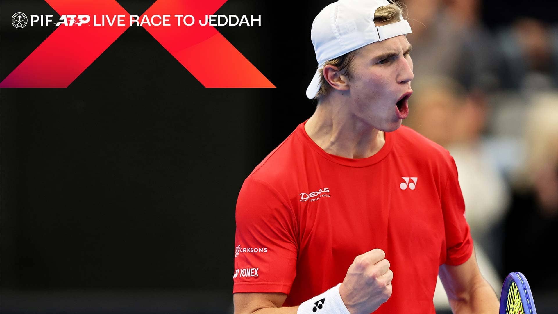Who is the latest #NextGenATP star making their move in the Live Race To Jeddah?
