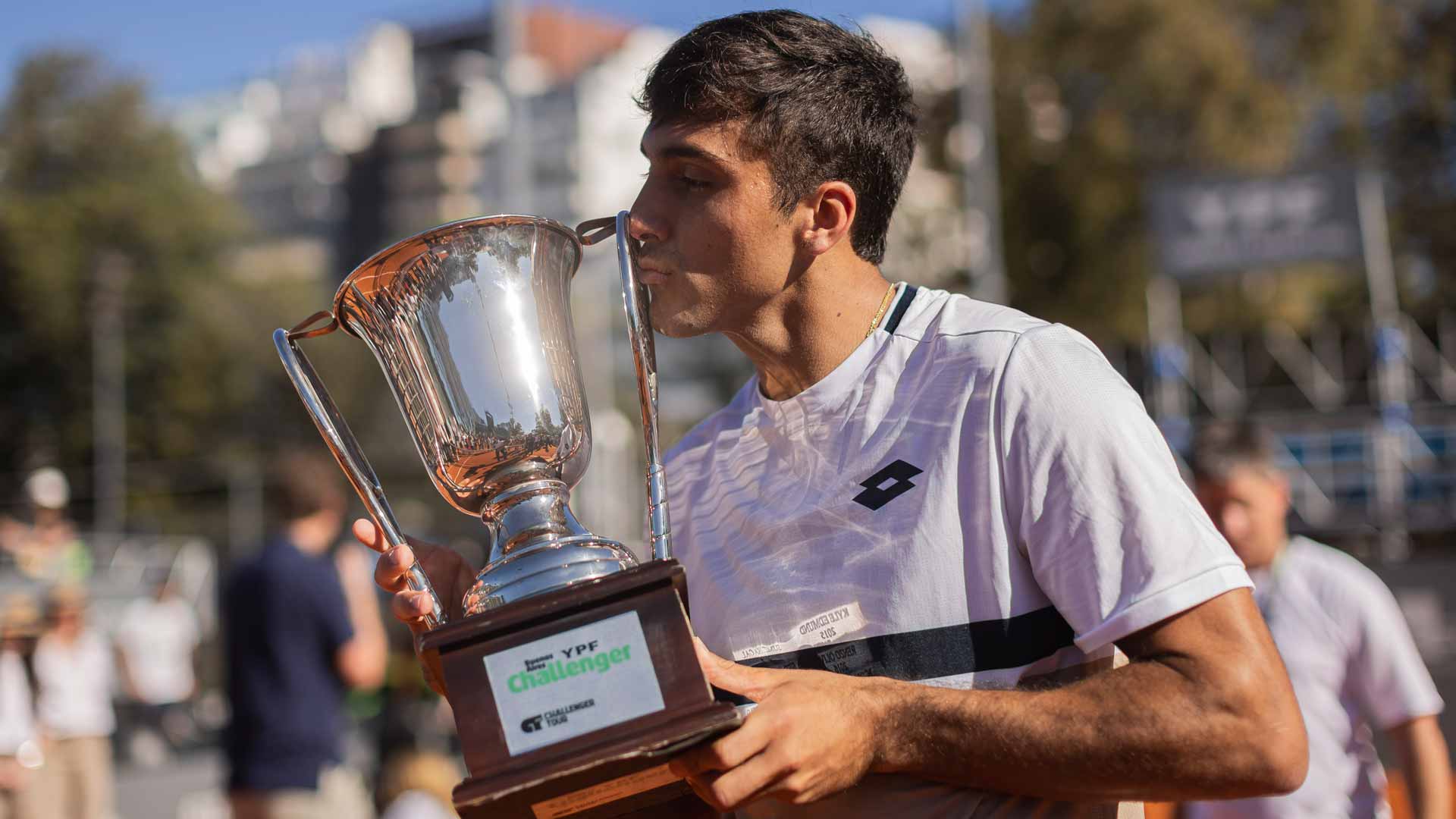 Roman Andres Burruchaga triumphs on home soil in Buenos Aires.