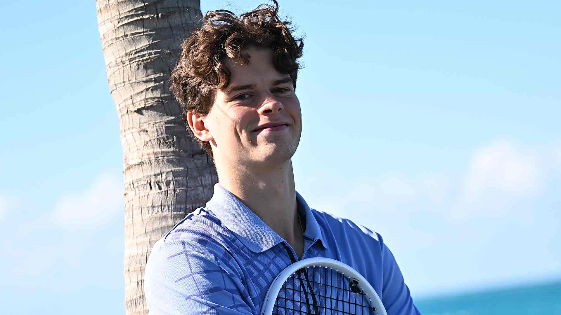 Alexander Blockx ahead of the 2025 Next Gen ATP Finals presented by PIF.
