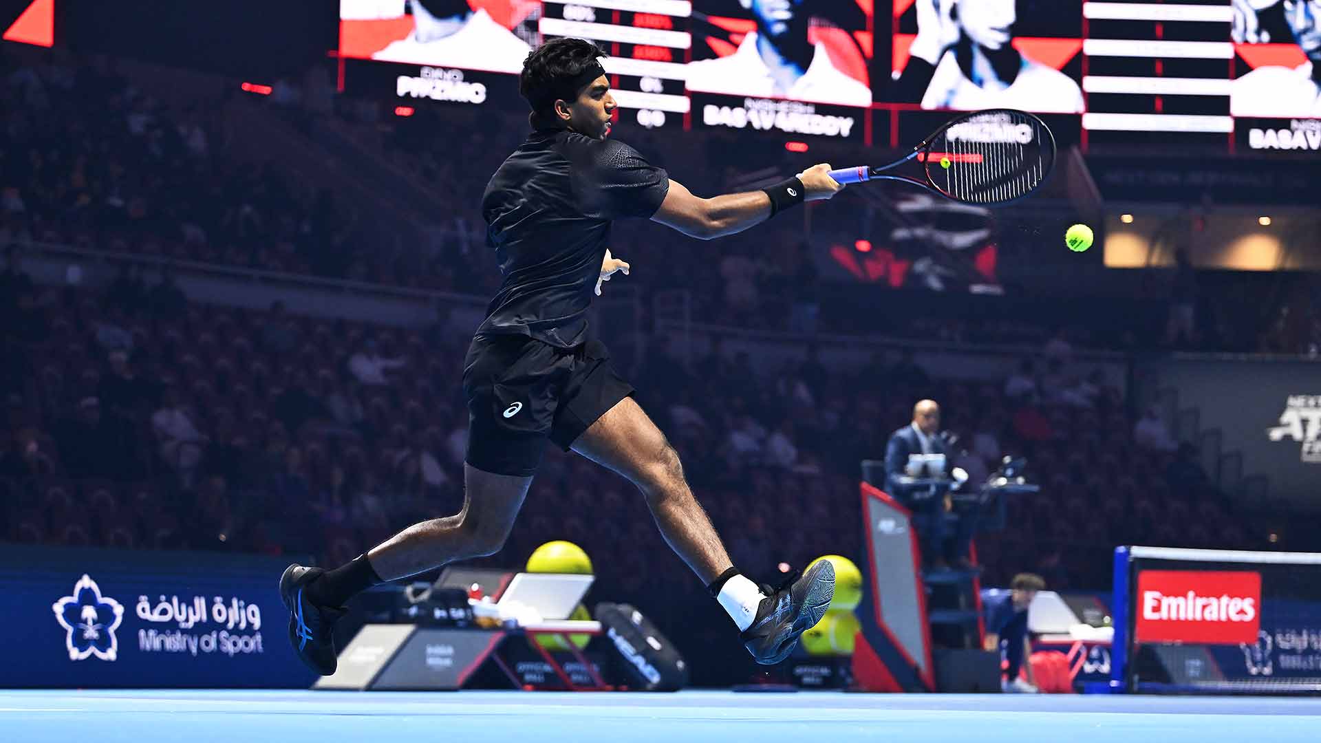 Basavareddy grabs first win at 2025 Next Gen ATP Finals