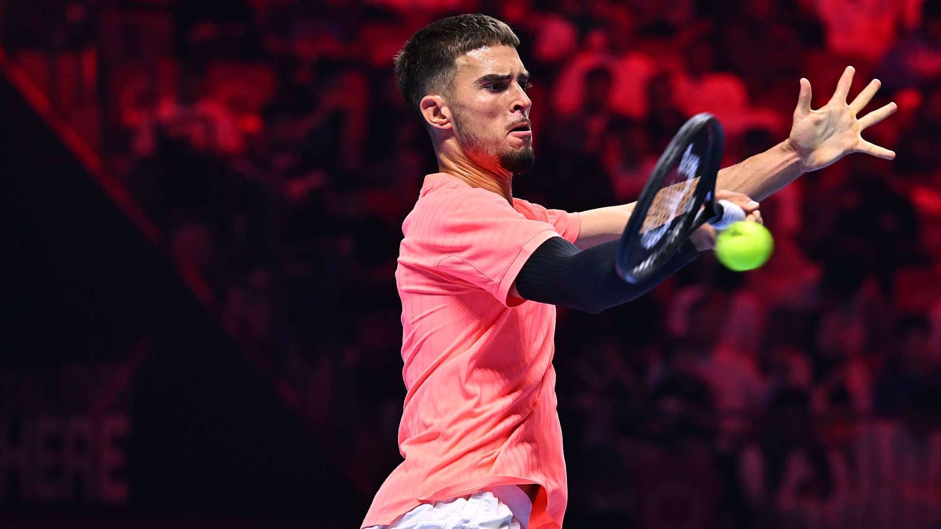 Dino Prizmic at the Next Gen ATP Finals presented by PIF.