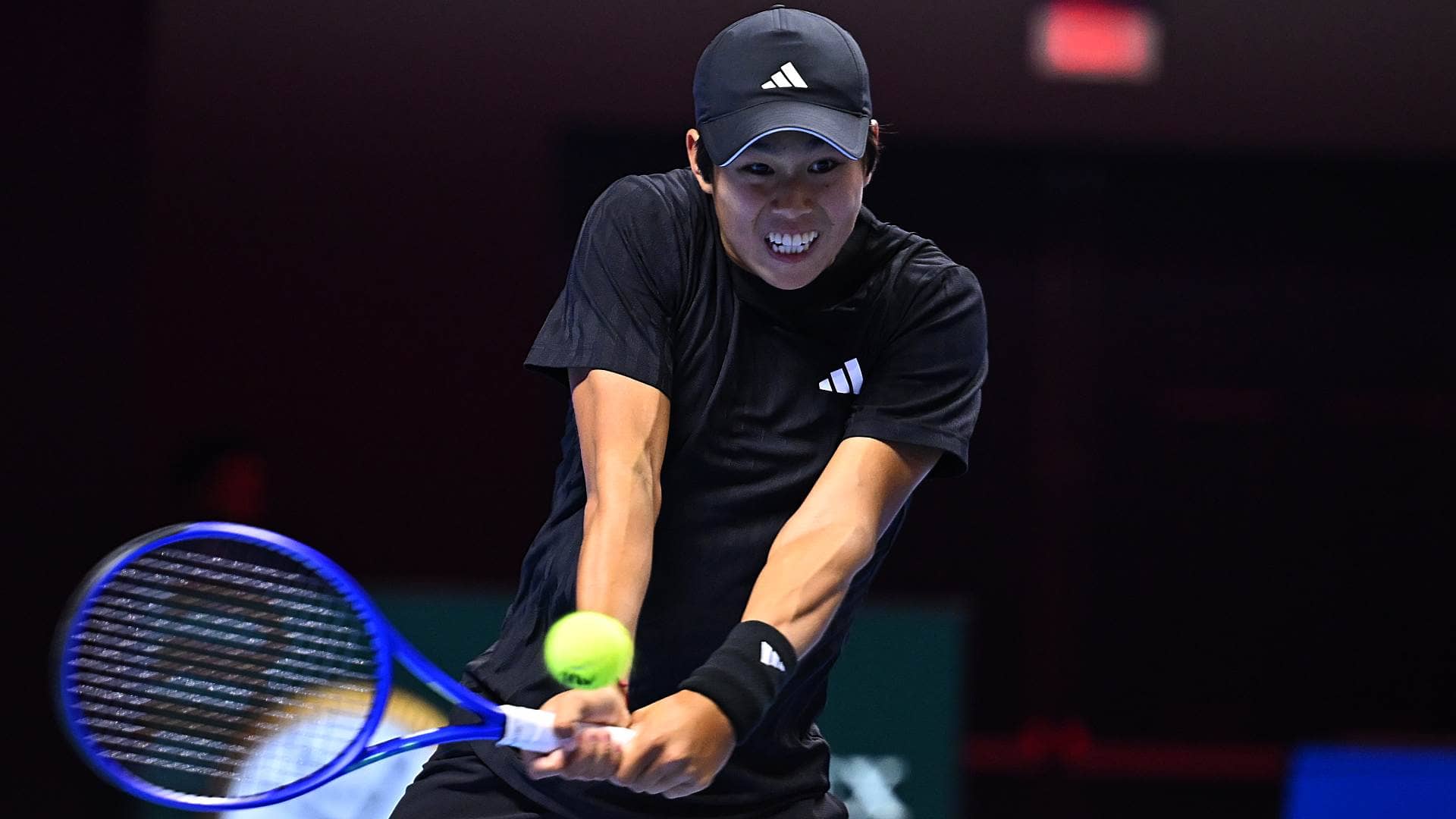 Learner Tien at the Next Gen ATP Finals presented by PIF.