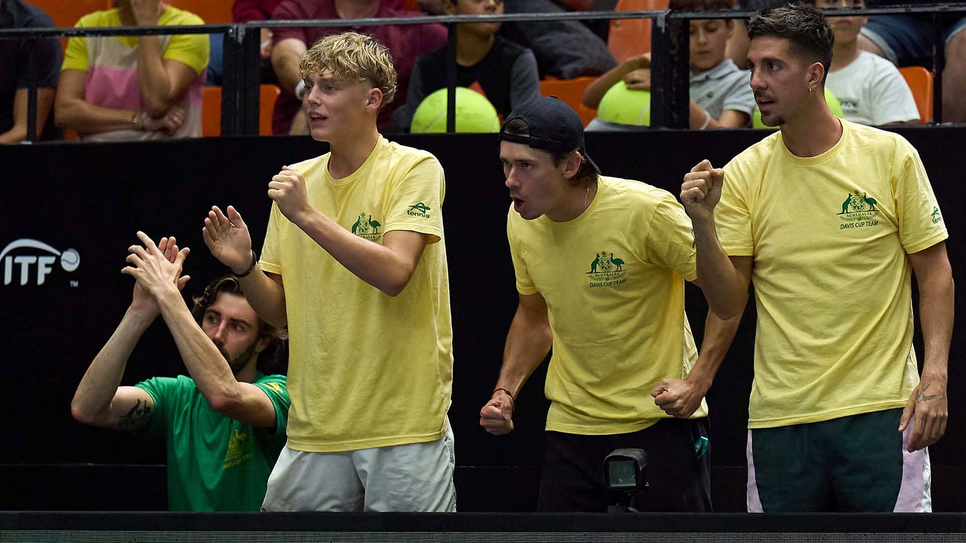 Cruz Hewitt/Alex de Minaur/Thanasi Kokkinakis