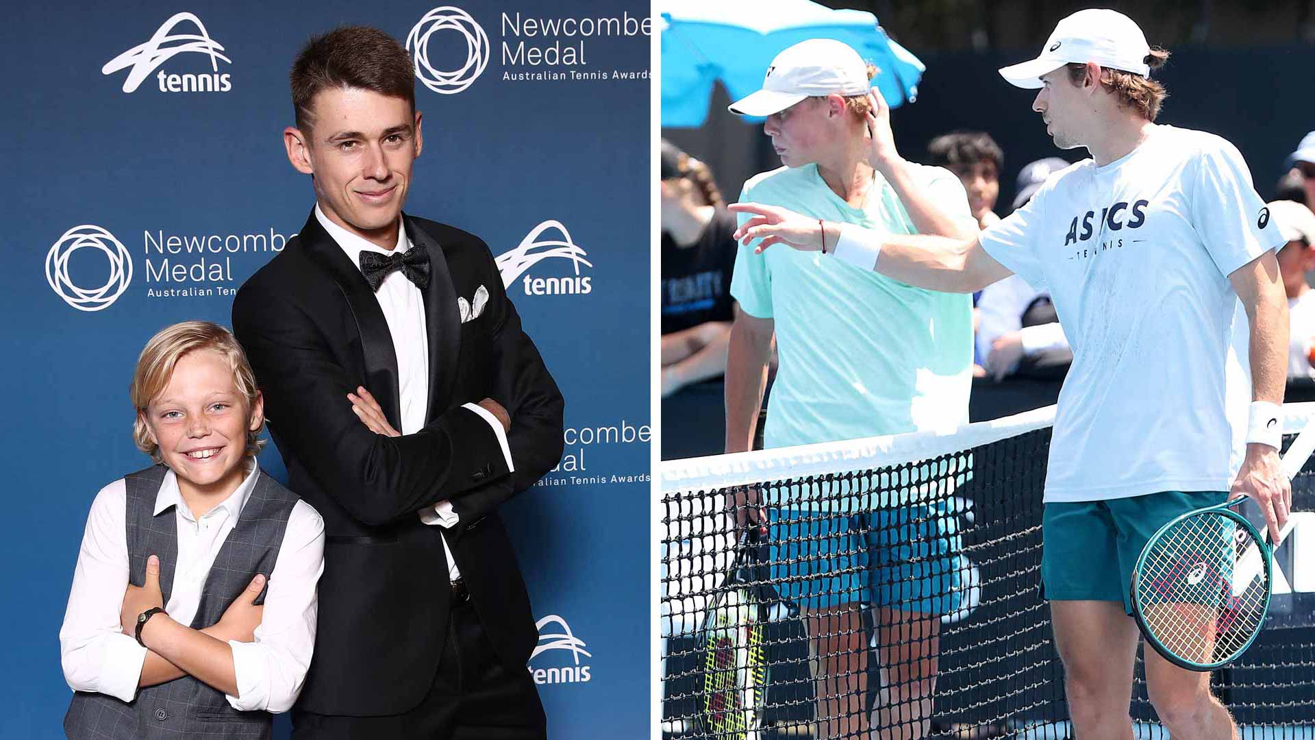 De Minaur ‘like my older brother’, Cruz Hewitt says ahead of Washington clash